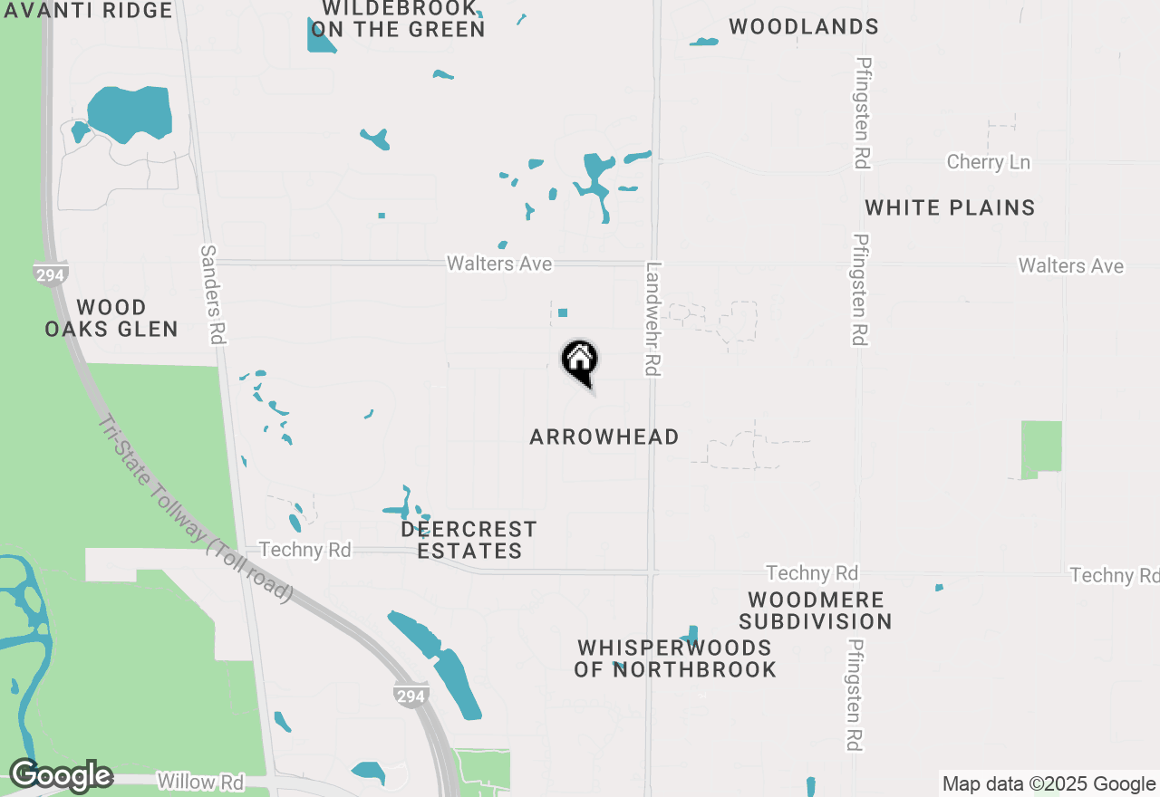 Map of 1673 Longvalley Drive, Northbrook, IL 60062