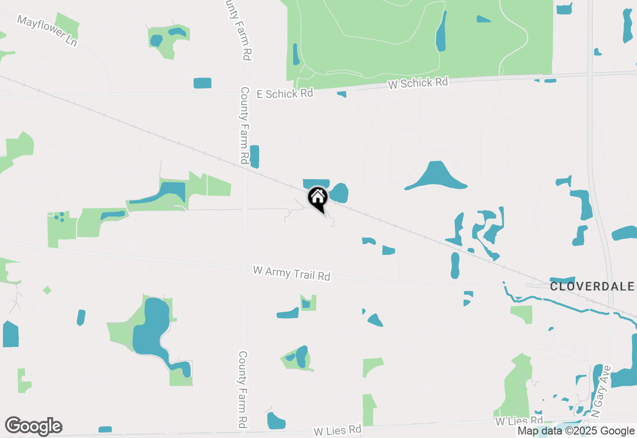 Map of 3955 Island Circle, Hanover Park, IL 60133