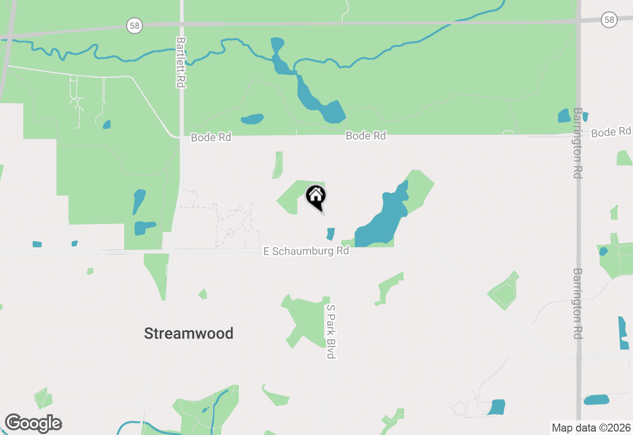 Map of 56 N Victoria Lane #C, Streamwood, IL 60107