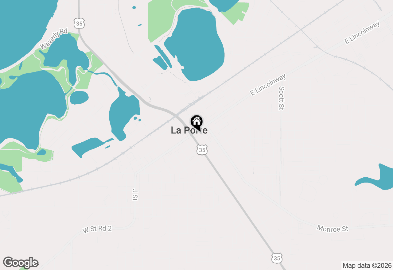 Map of 814 Lincolnway #201, La Porte, IN 46350
