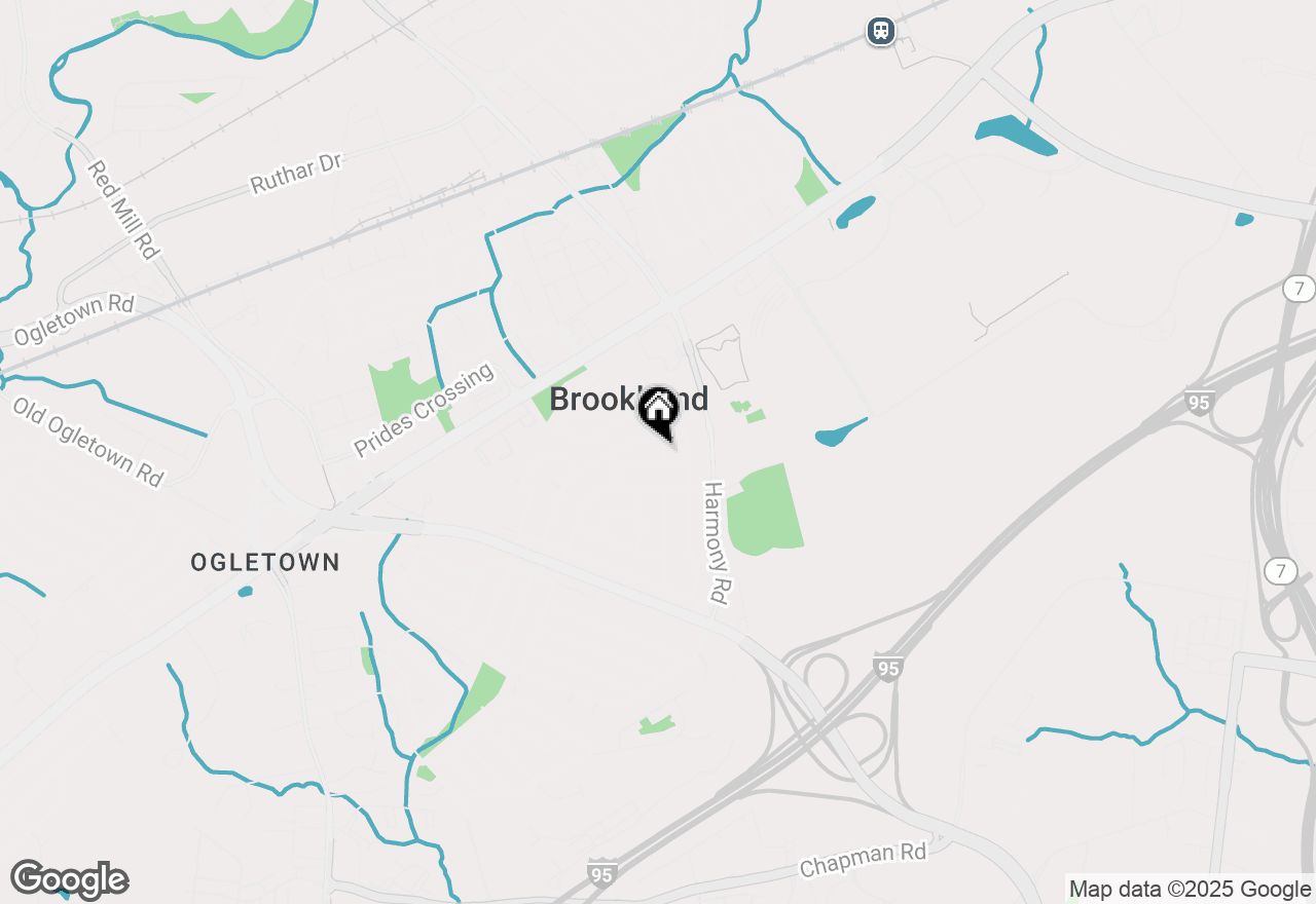 Map of 1005 Mistover Lane, Newark, DE 19713