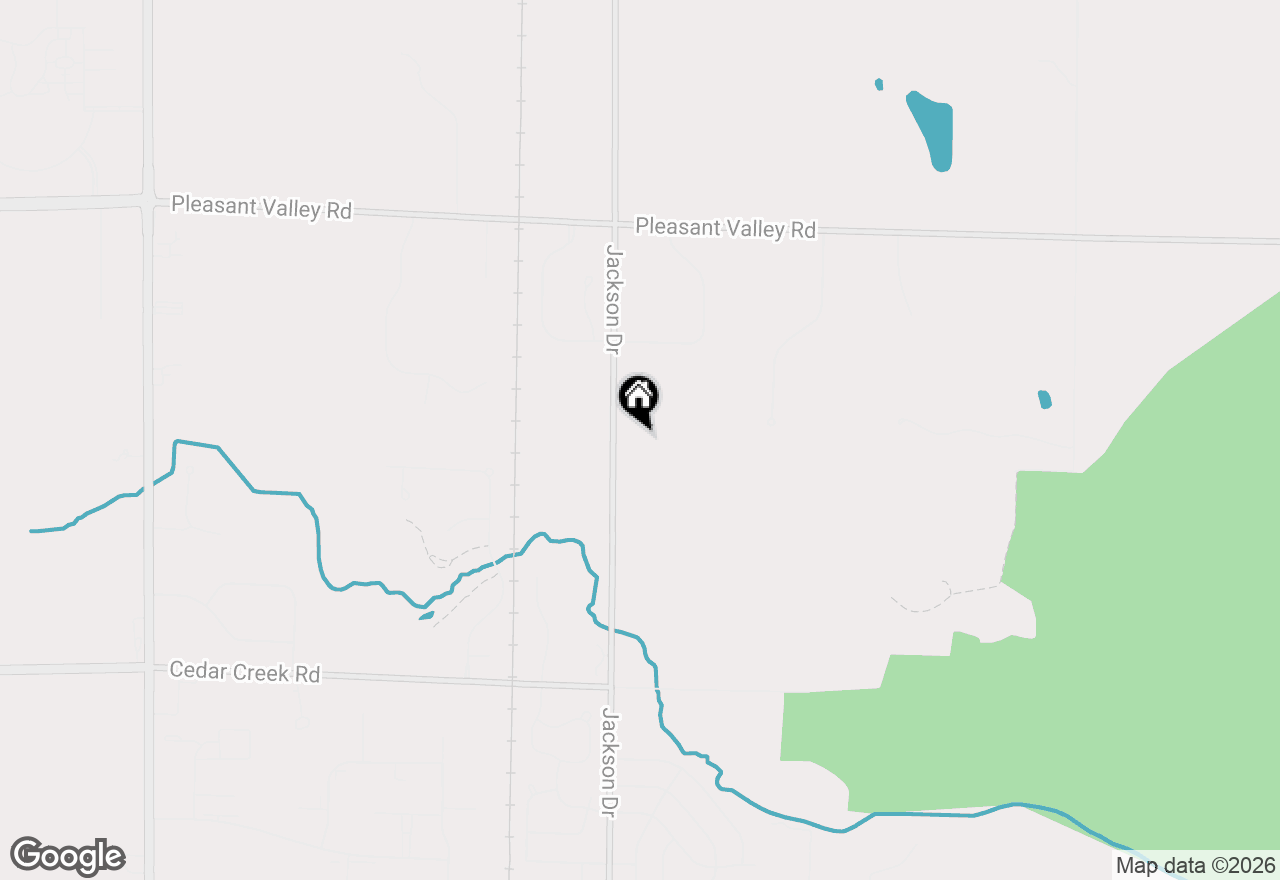 Map of 4310 Jackson Dr, Jackson, WI 53037