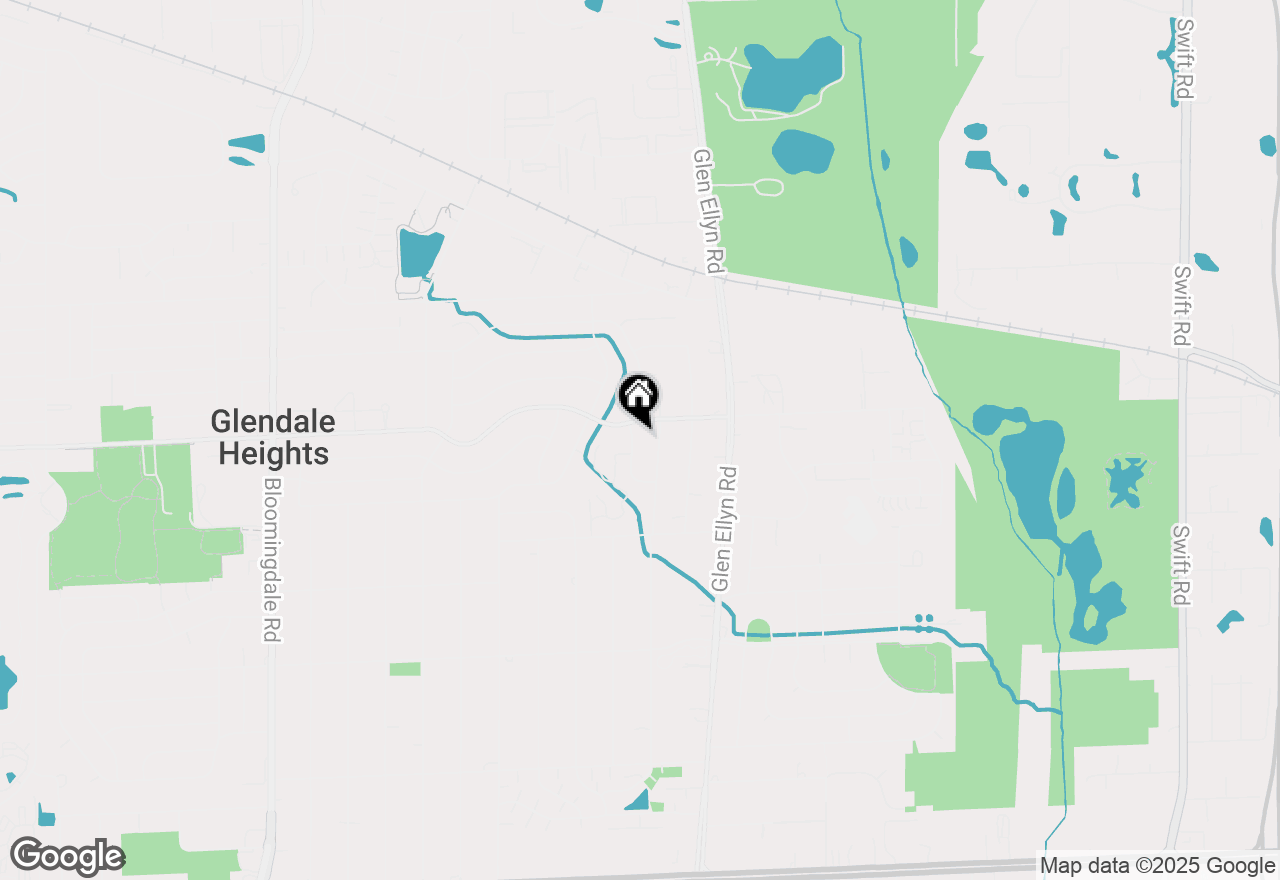 Map of 1585 Charles Drive, Glendale Heights, IL 60139