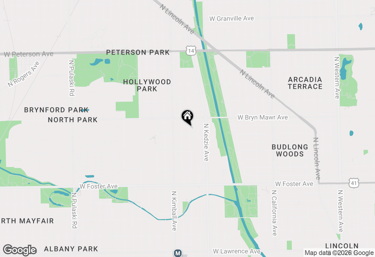 Map of 5518 N Spaulding Avenue #2, Chicago, IL 60625