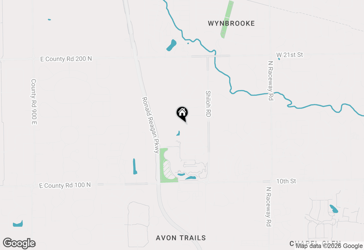 Map of 10291 Buckshire Lane, Indianapolis, IN 46234