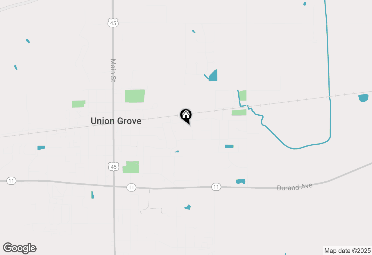 Map of 290 Pheasant Run, Union Grove, WI 53182
