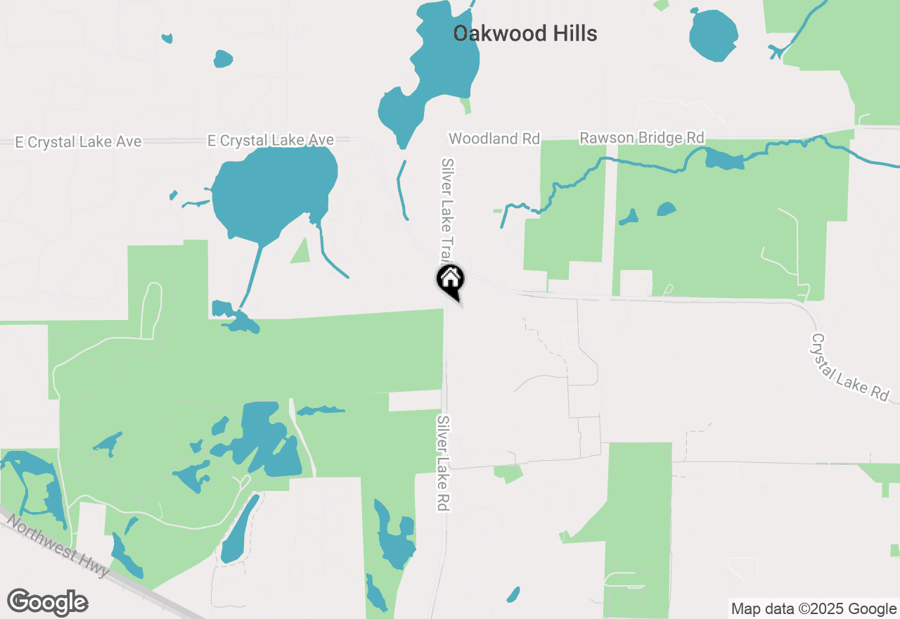 Map of 6606 Silver Lake Road, Cary, IL 60013