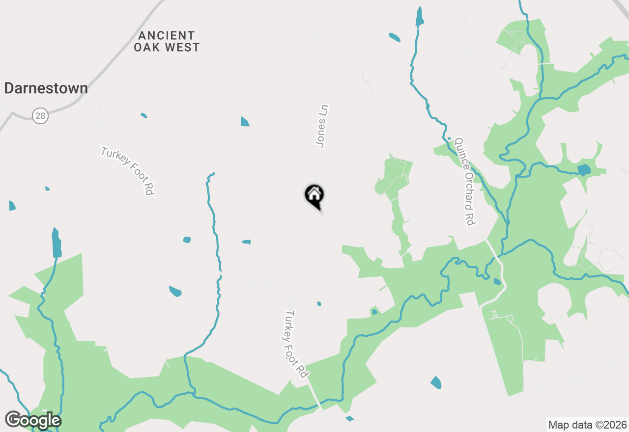 Map of 39 Triple Crown Court, North Potomac, MD 20878