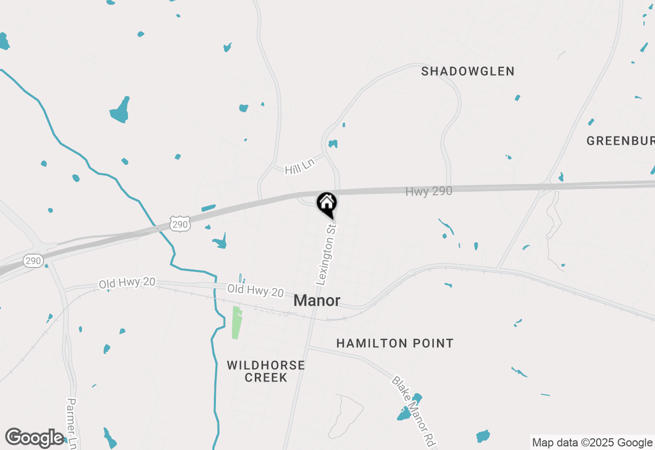 Map of 709 Lexington St, Manor, TX 78653