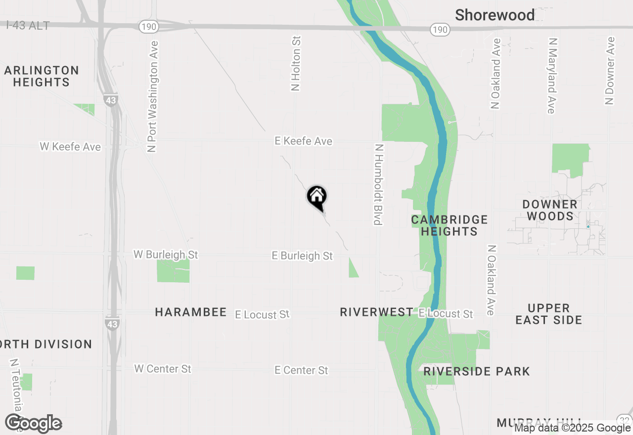 Map of 3225 N Pierce St, Milwaukee, WI 53212