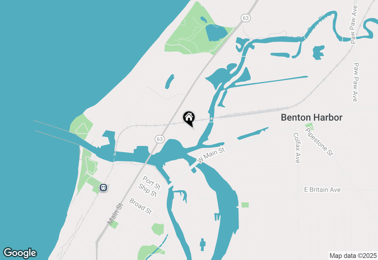 Map of 230 Cavelier Avenue, St Joseph, MI 49085