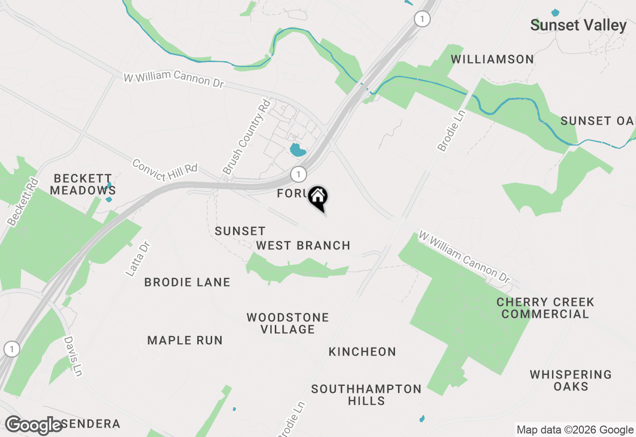 Map of 7107 Greenock St, Austin, TX 78749