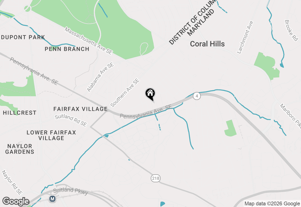 Map of 1917 Nova Avenue, Capitol Heights, MD 20743