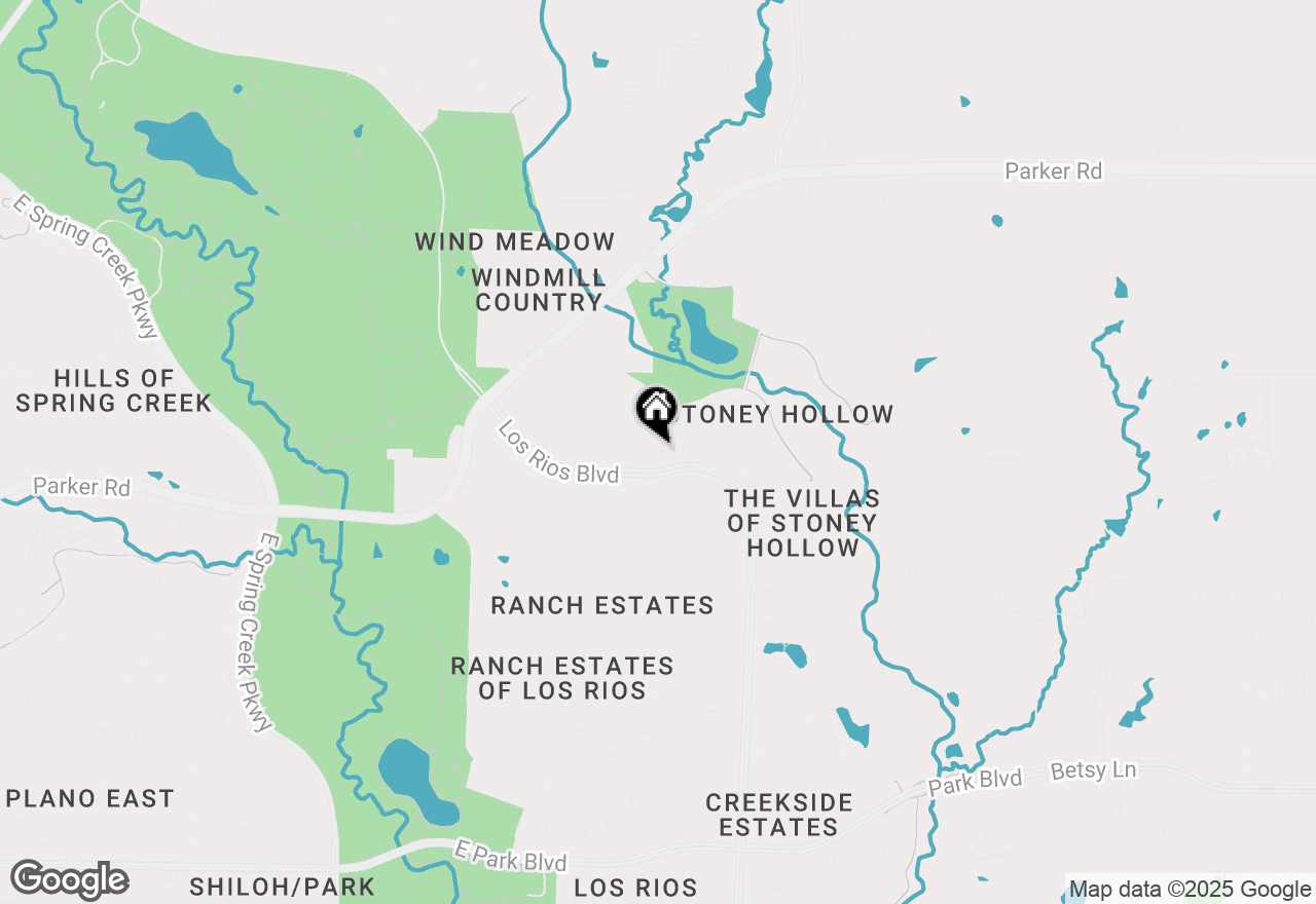 Map of 3608 Bent Ridge Drive, Plano, TX 75074