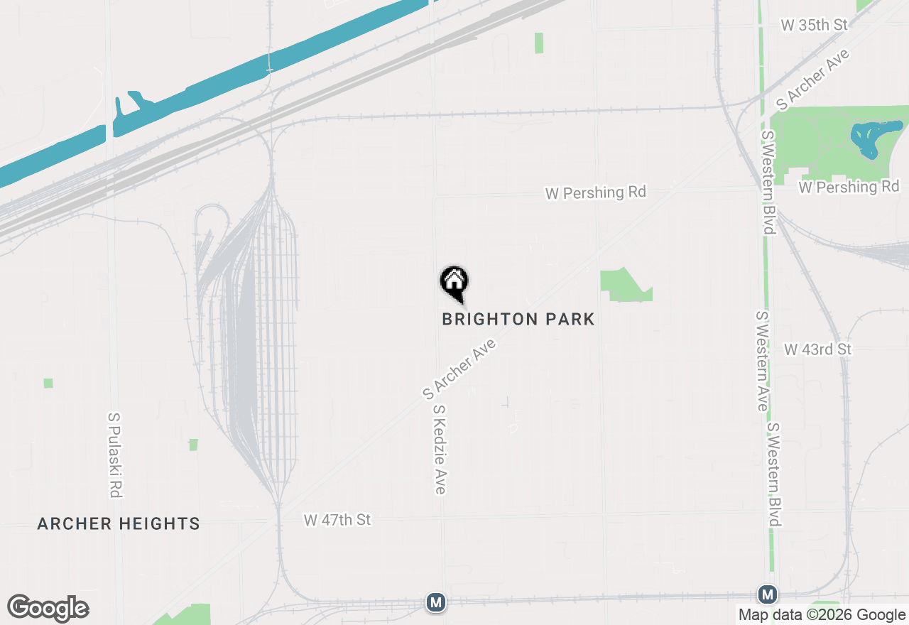 Map of 3134 W 42nd Street, Chicago, IL 60632