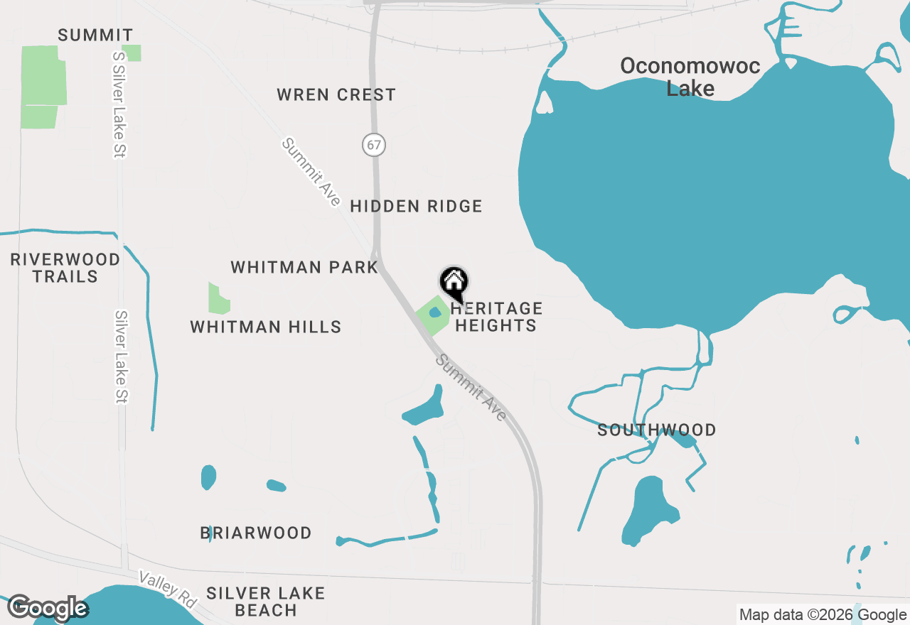 Map of 1170 Saratoga Pkwy, Oconomowoc, WI 53066