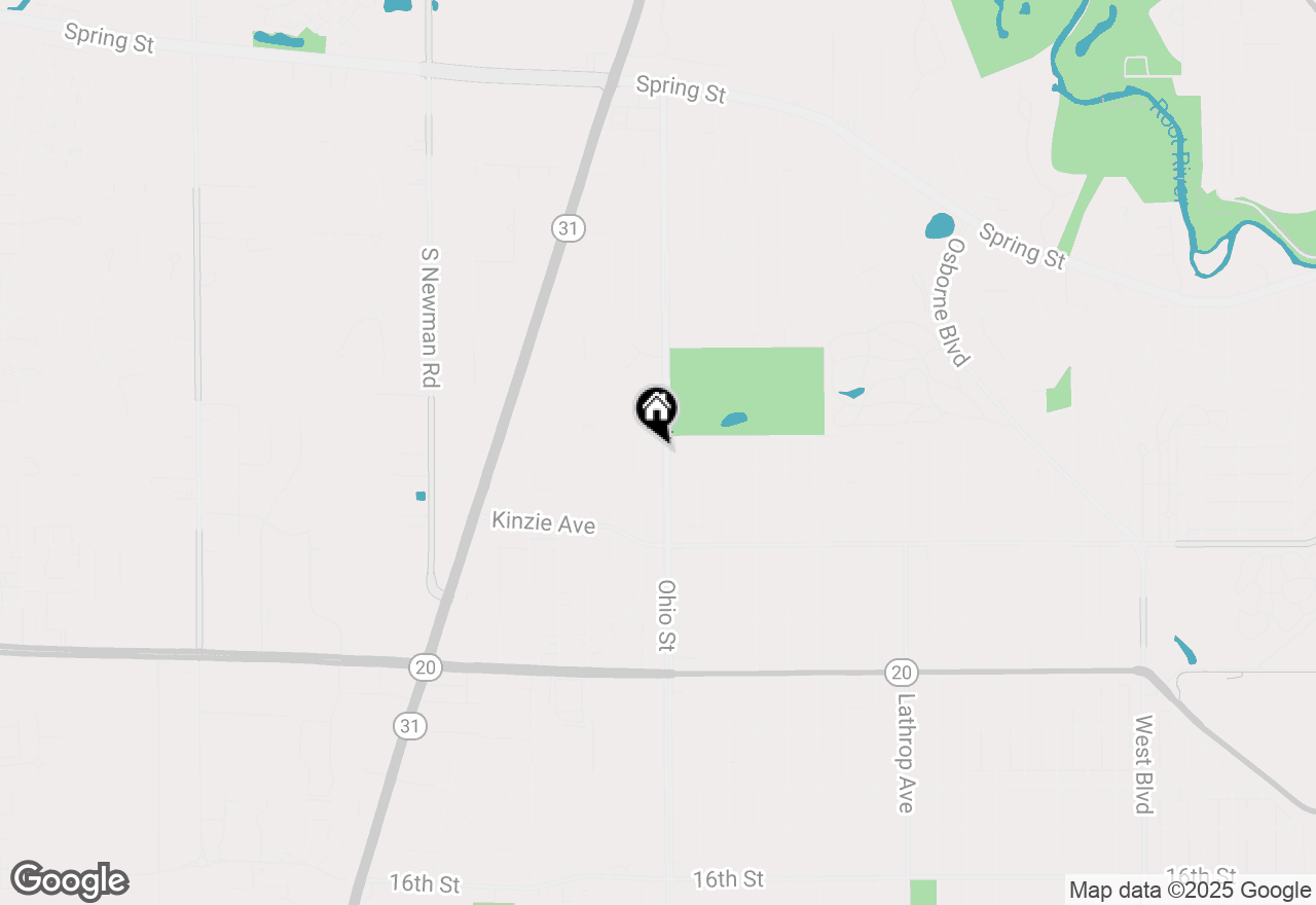 Map of 612 Ohio St, Racine, WI 53405