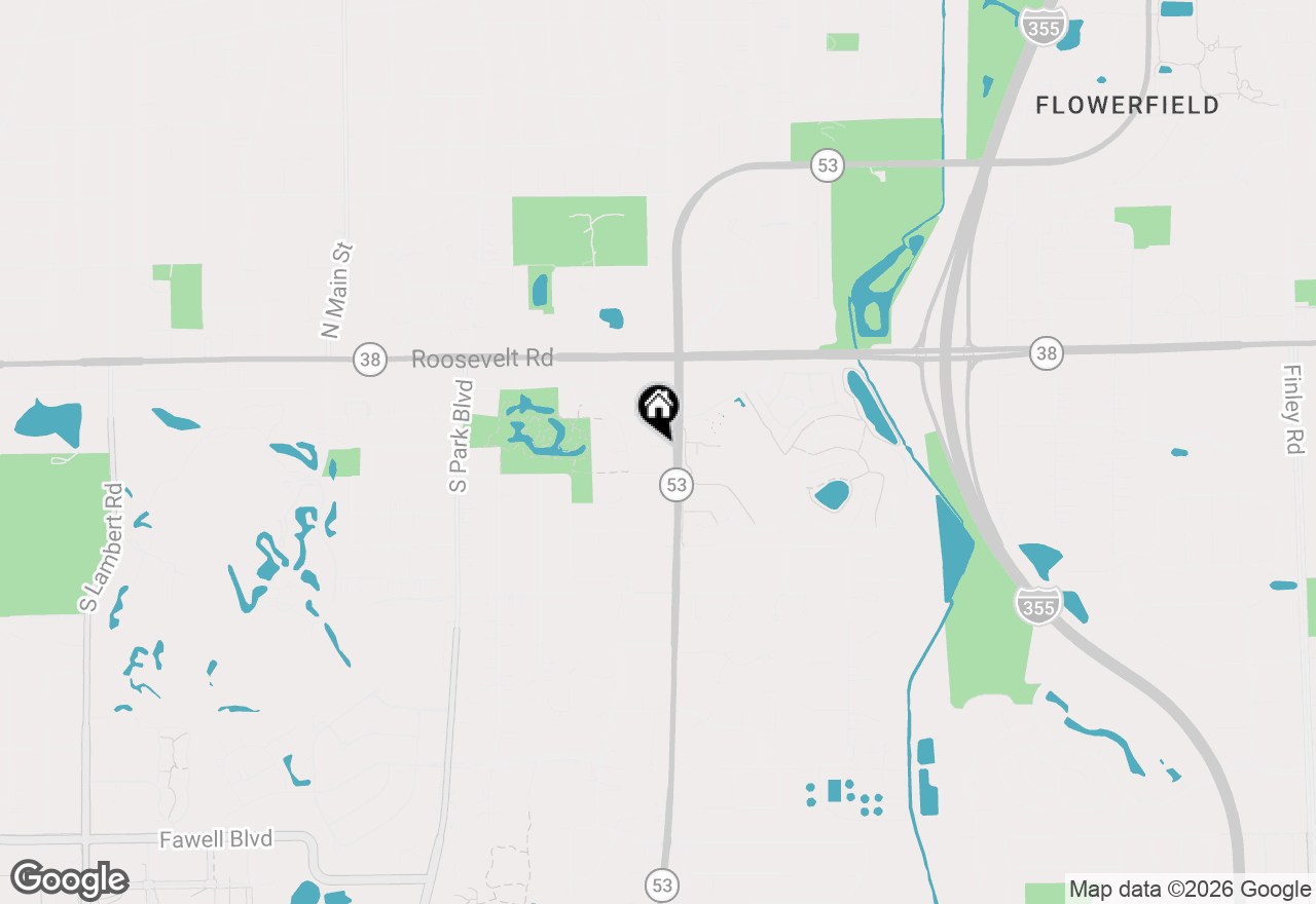 Map of 787 Wilson Avenue #17, Glen Ellyn, IL 60137