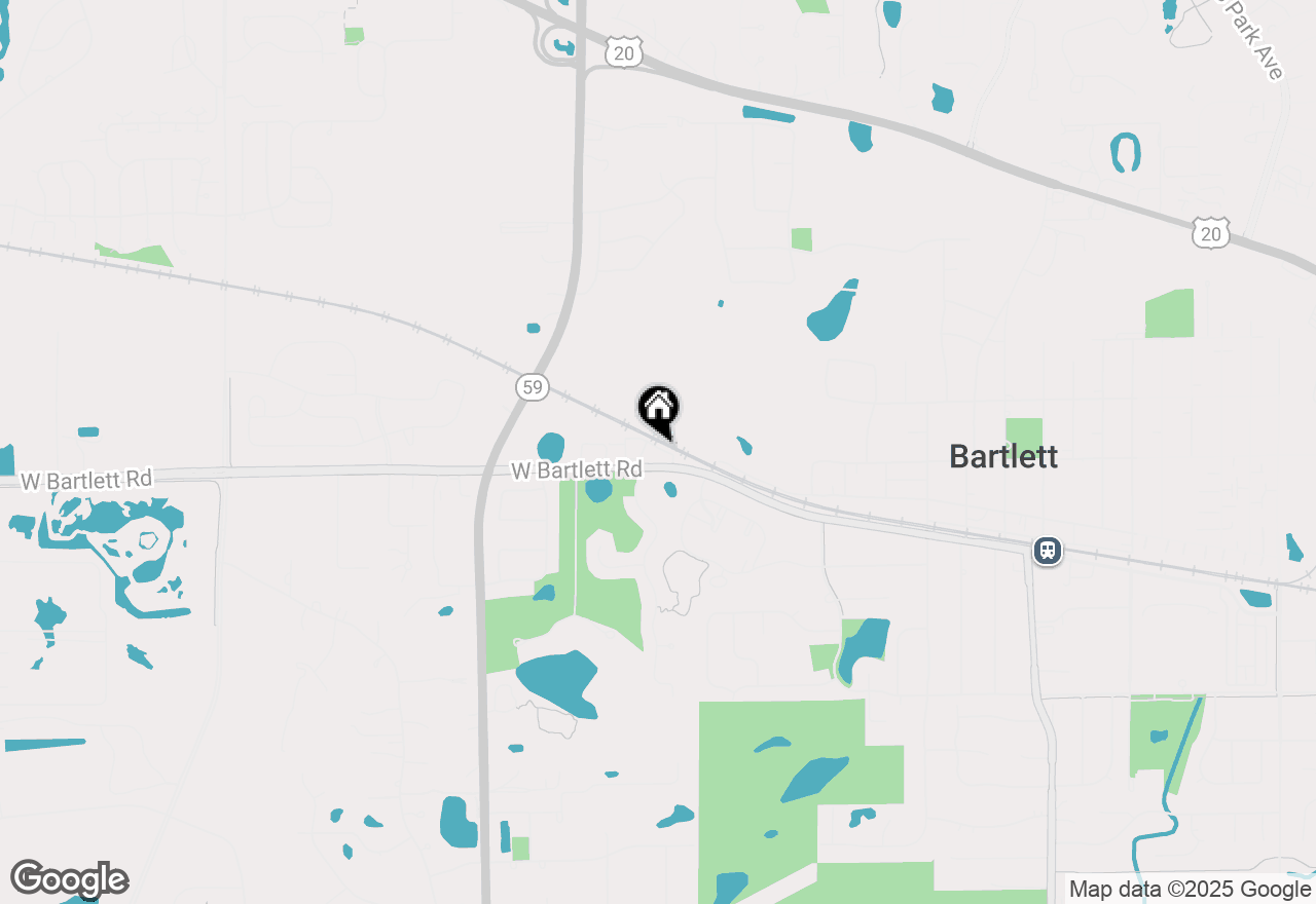Map of 778 W Bartlett Road #NO778, Bartlett, IL 60103