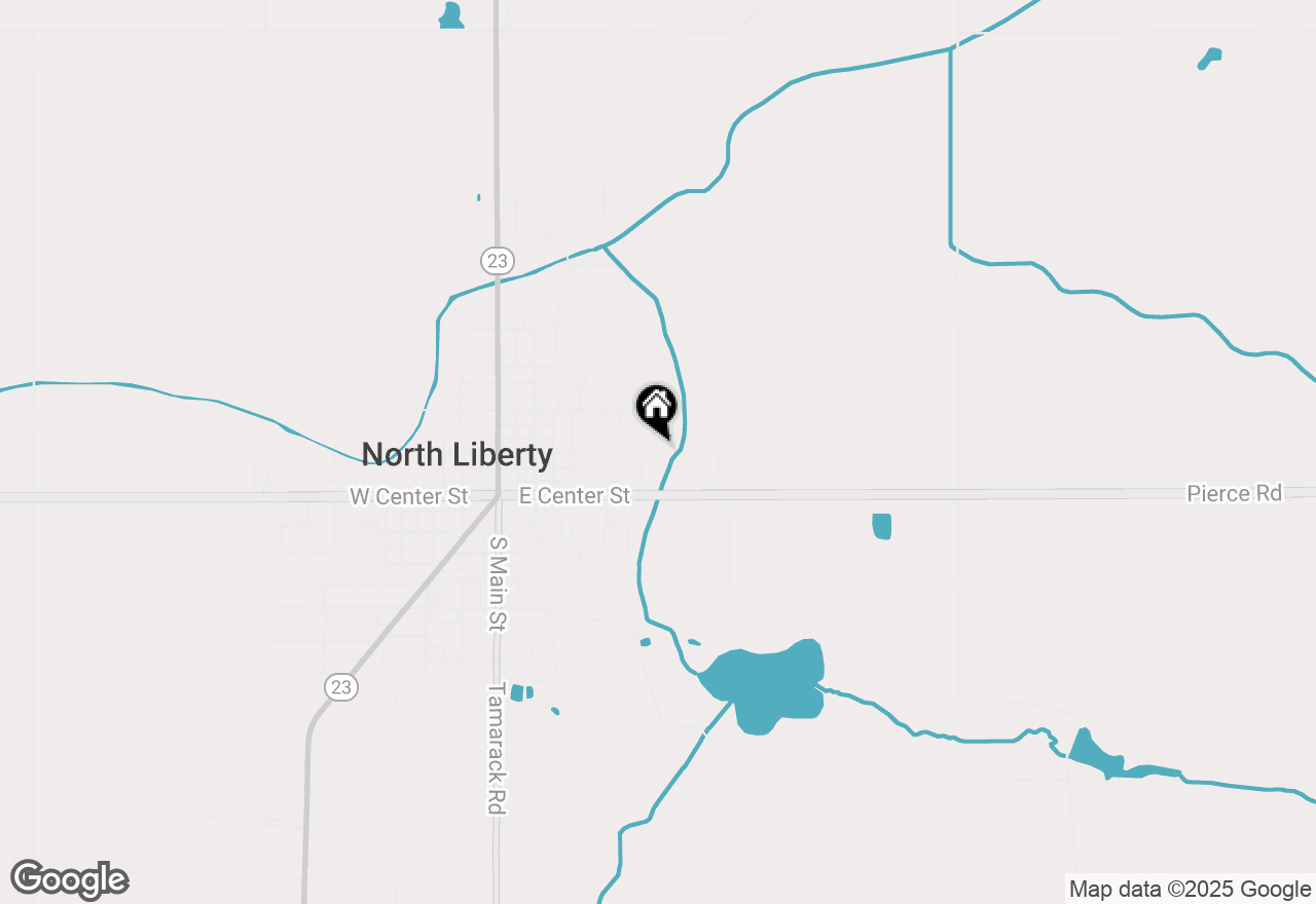 Map of 204 Shamrock Drive, North Liberty, IN 46554