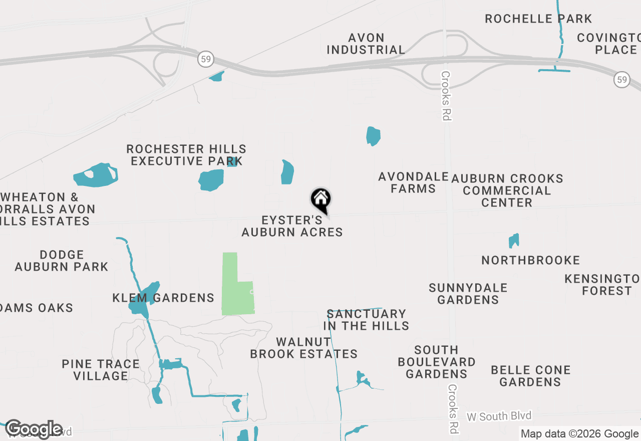 Map of 1111 Angara Drive #42, Rochester Hills, MI 48309
