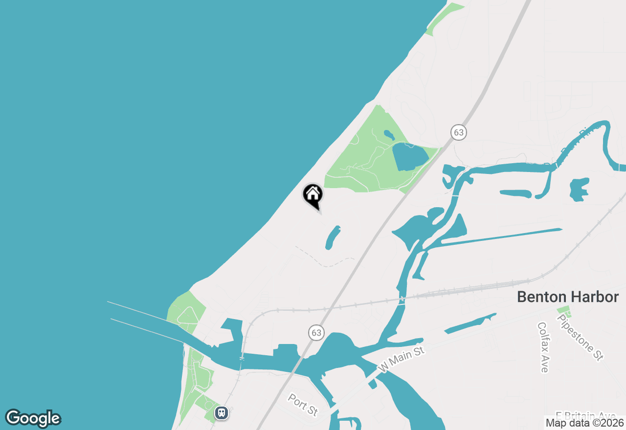 Map of 484 Upton Drive, St. Joseph, MI 49085
