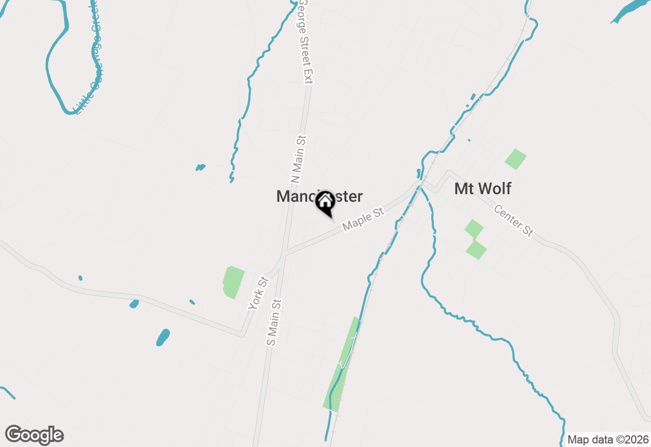 Map of 120 Cooper Street, Manchester, PA 17345