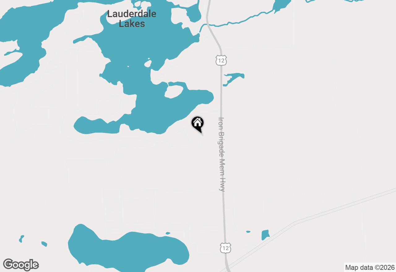 Map of W5158 Hares Foot Rd, Elkhorn, WI 53121