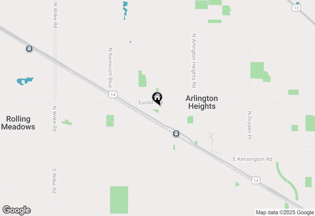 Map of 300 W Fremont Street, Arlington Heights, IL 60004