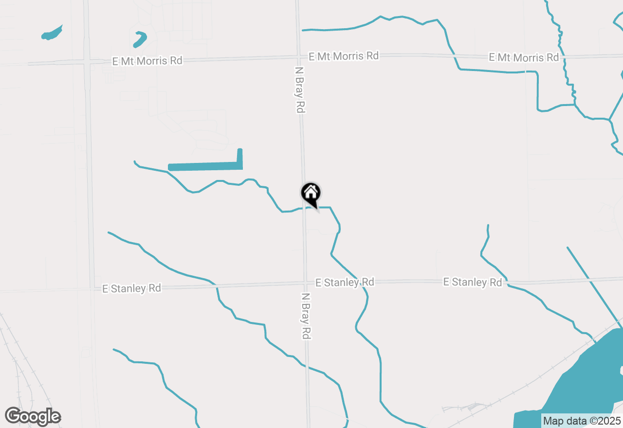 Map of 7164 N Bray Road, Mt Morris, MI 48458