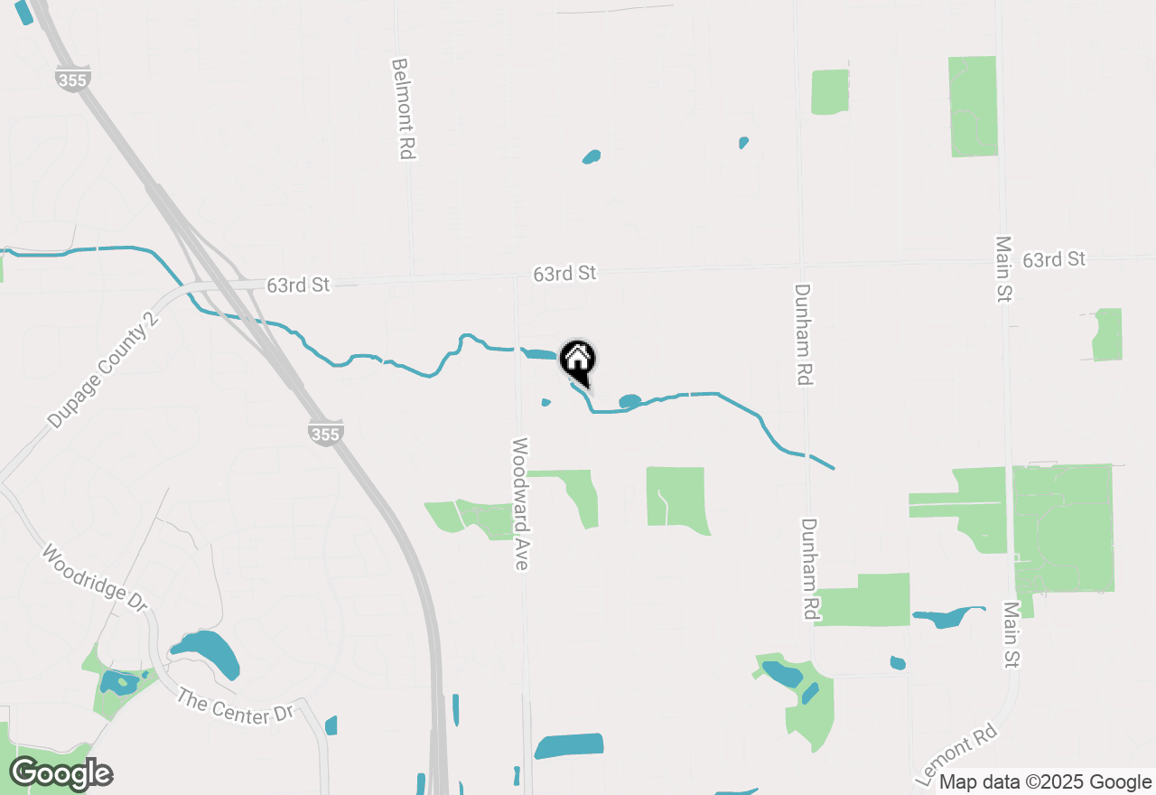 Map of 6523 Stair Street, Downers Grove, IL 60516