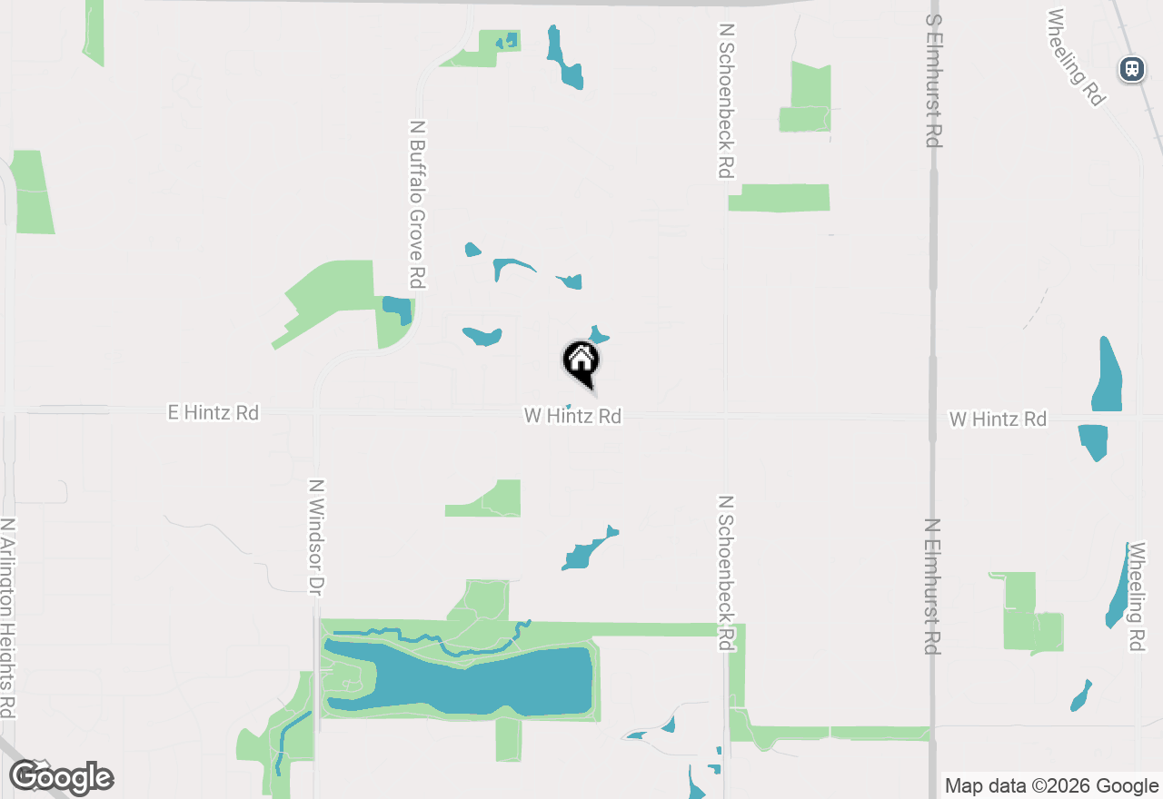 Map of 793 Lakeside Circle Drive, Wheeling, IL 60090