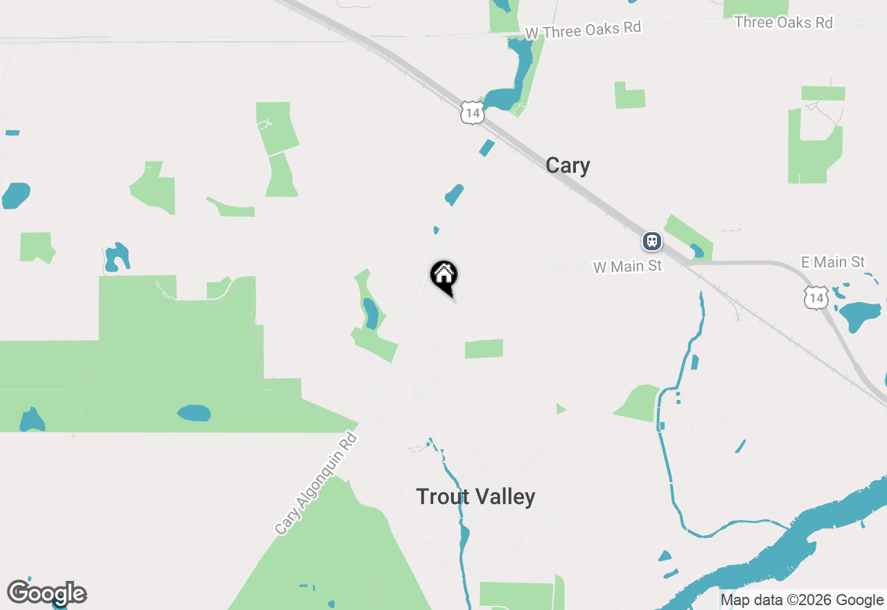 Map of 277 Little Stonegate Court, Cary, IL 60013