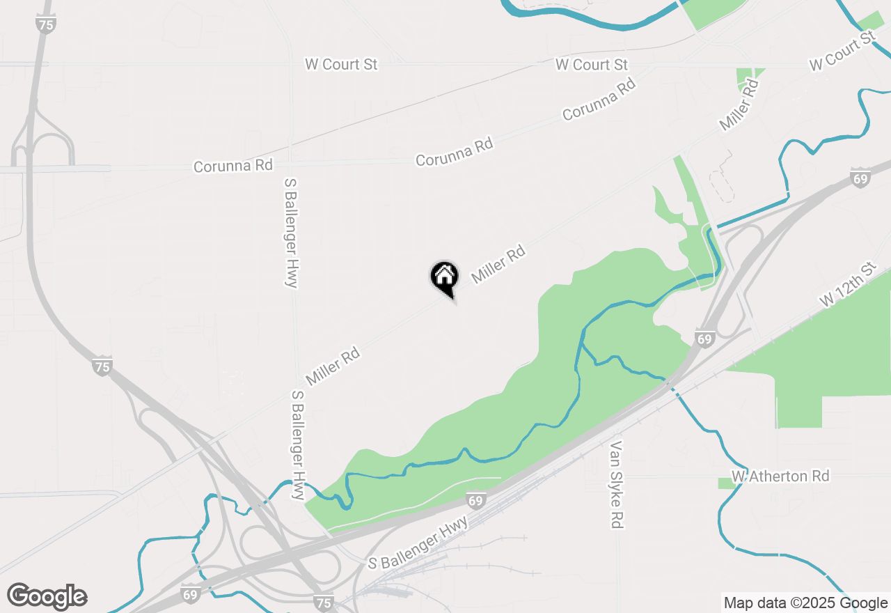 Map of 2849 Miller Road, Flint, MI 48503