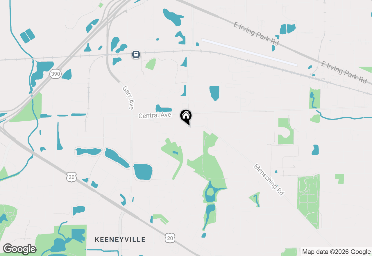 Map of 90 Rodenburg Road, Roselle, IL 60172