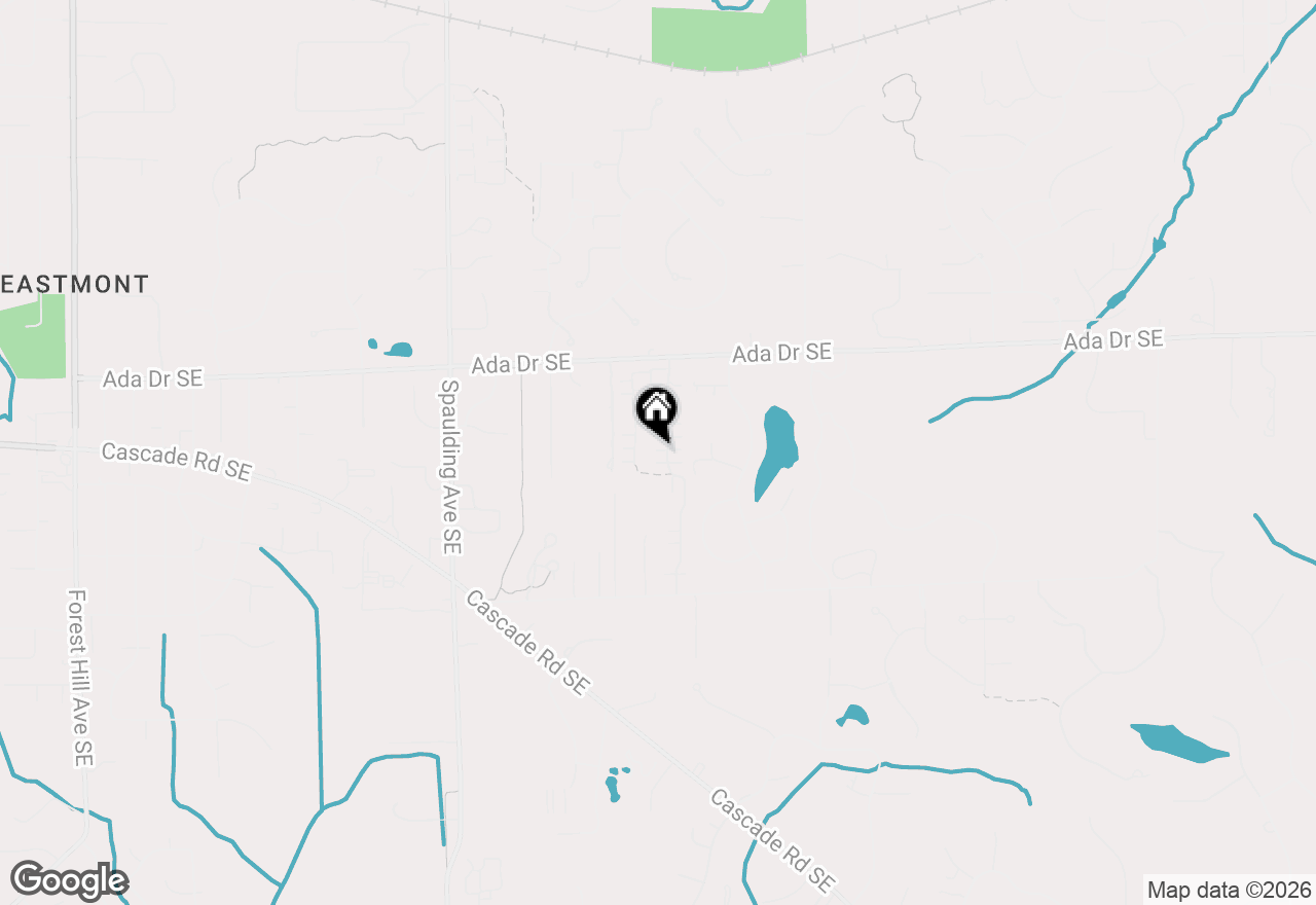 Map of 1010 Bridge Crest Drive Se, Ada, MI 49301