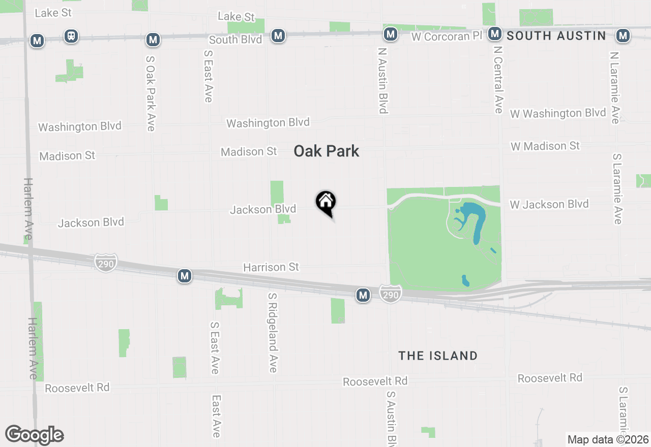 Map of 729 S Lombard Avenue, Oak Park, IL 60304