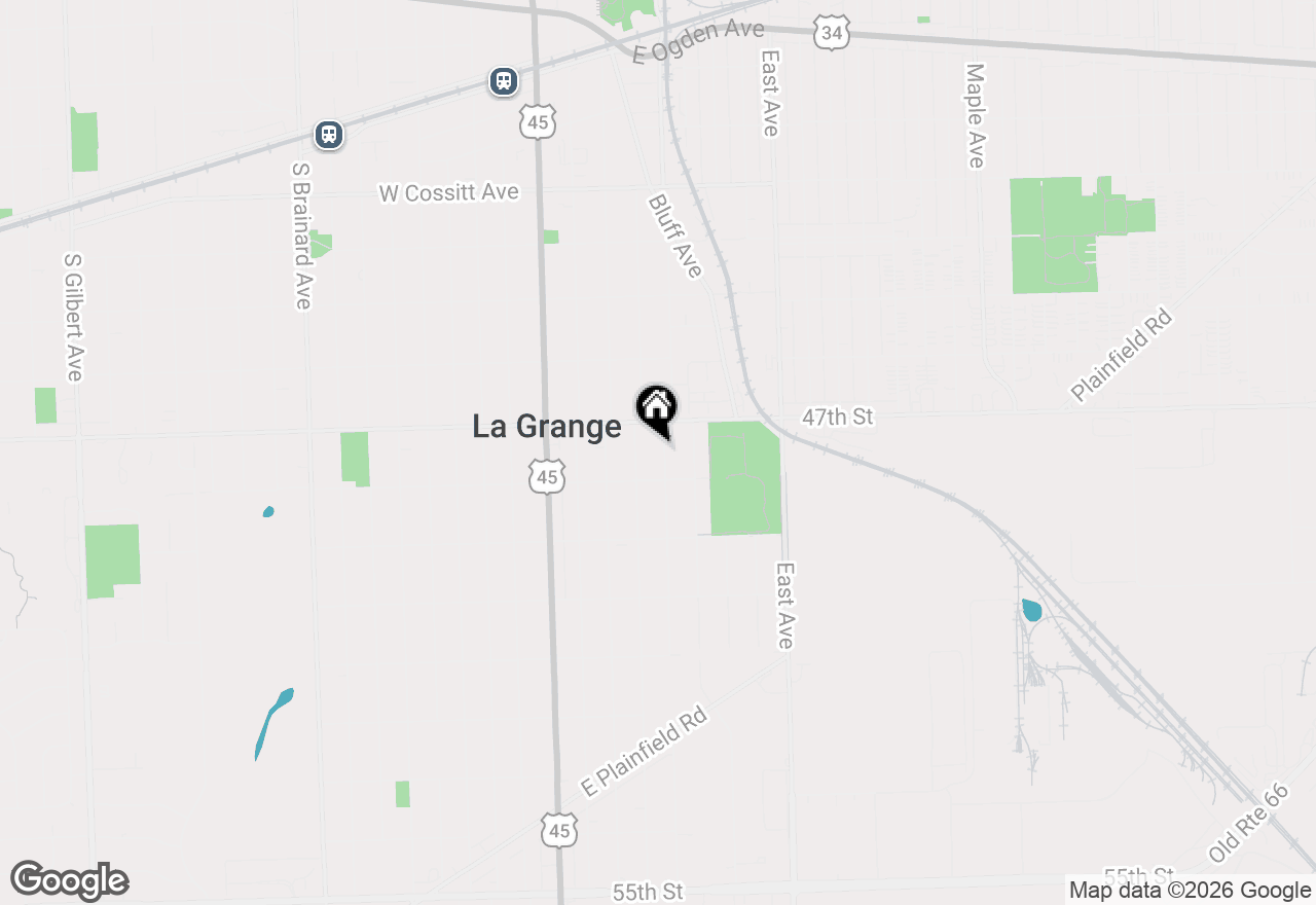 Map of 524 9th Avenue, La Grange, IL 60525