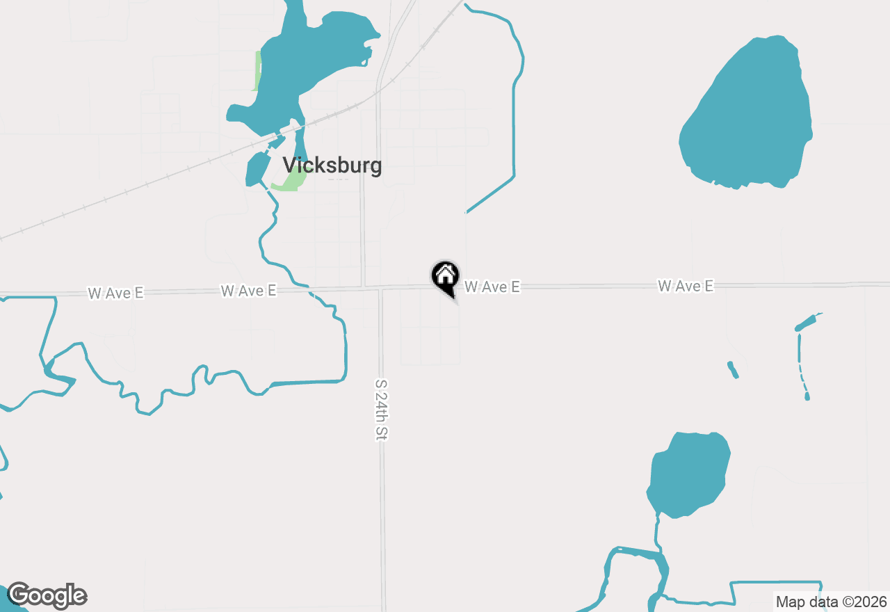 Map of 625 Hamilton Street, Vicksburg, MI 49097