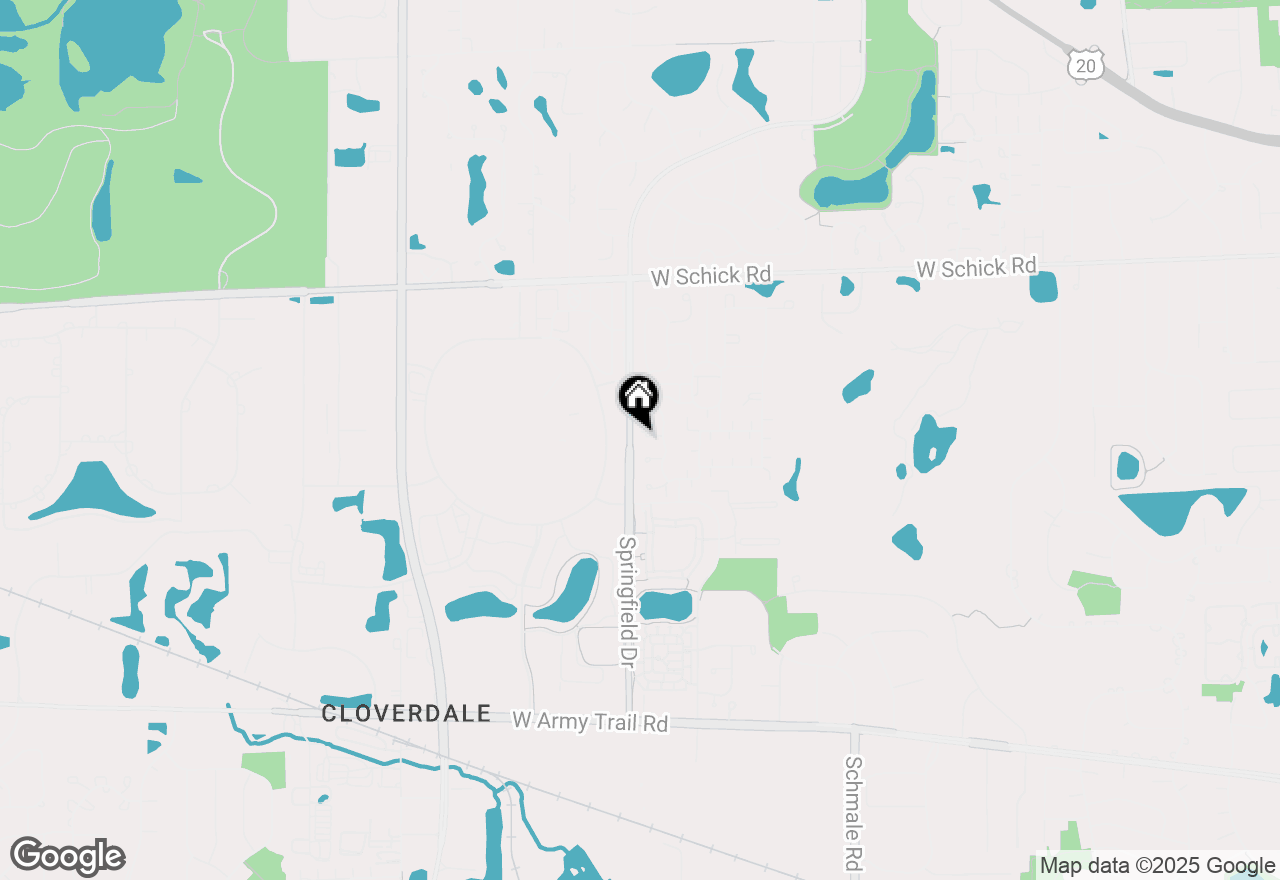 Map of 313 Collin Circle, Bloomingdale, IL 60108