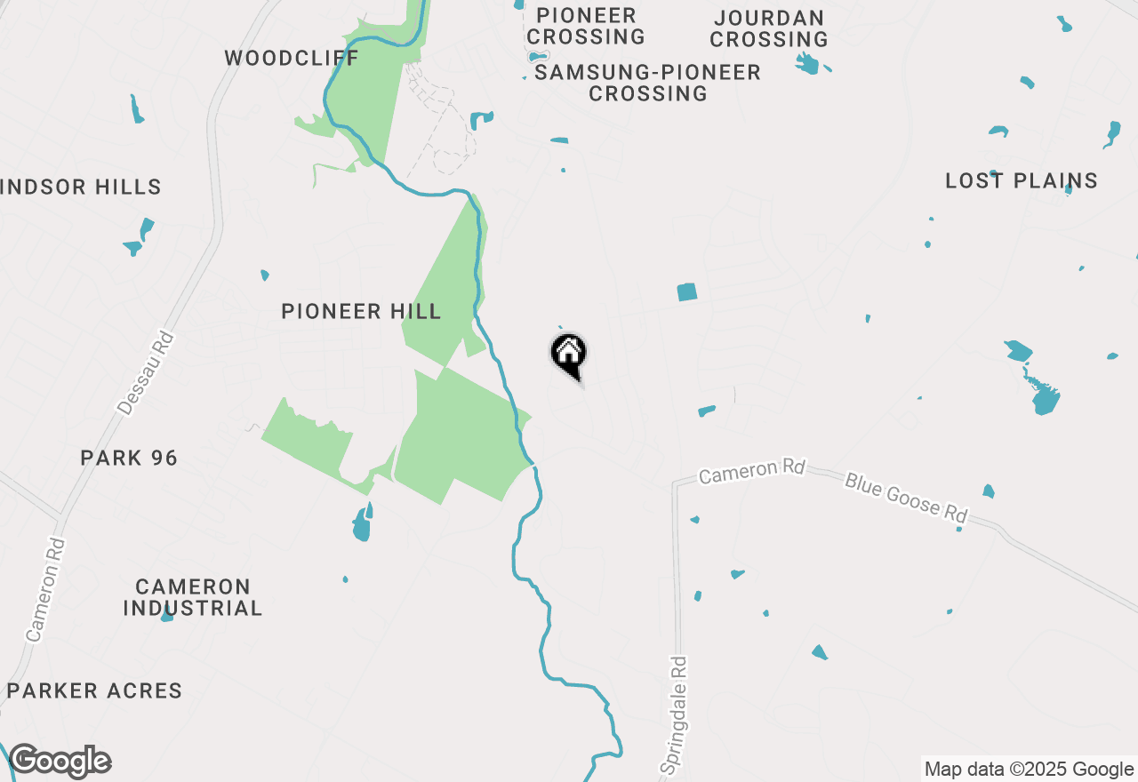 Map of 10825 Seguin St, Austin, TX 78754