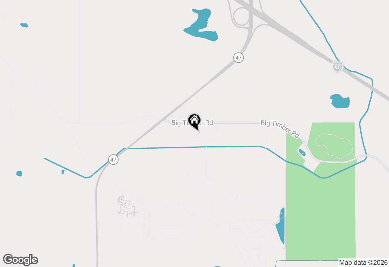 Map of 2933 Sundance Drive, Pingree Grove, IL 60140