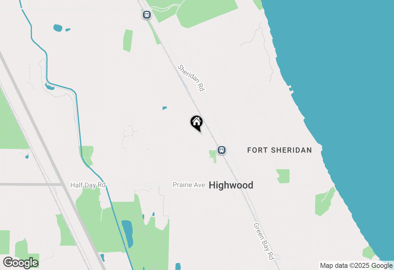 Map of 221 Burchell Avenue, Highwood, IL 60040