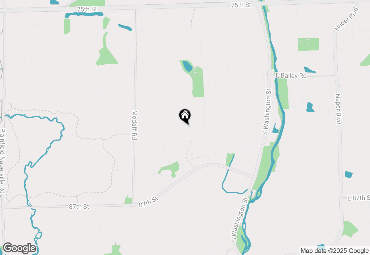 Map of 406 Sagebrush Road, Naperville, IL 60565