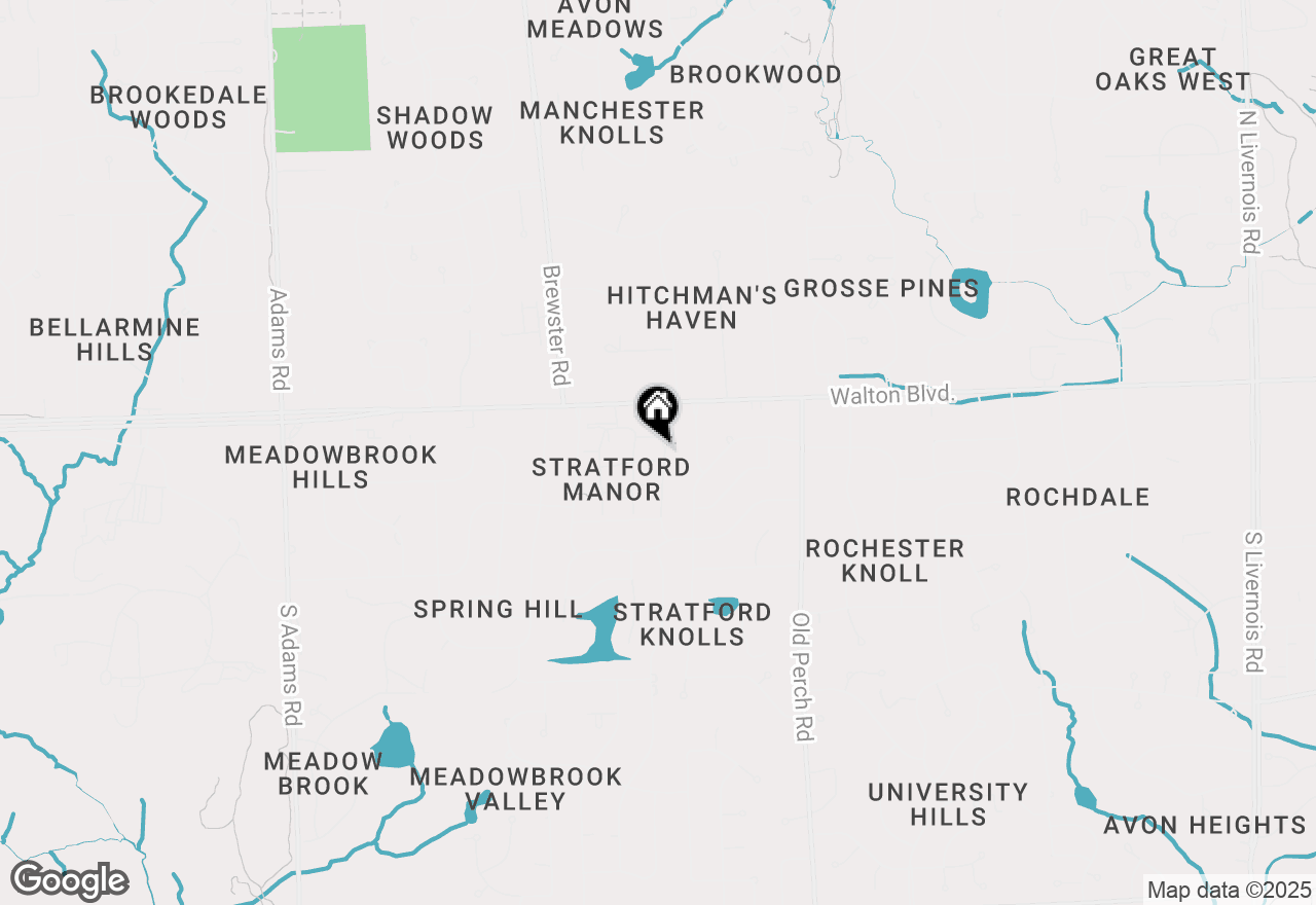Map of 80 Longford Drive, Rochester Hills, MI 48309
