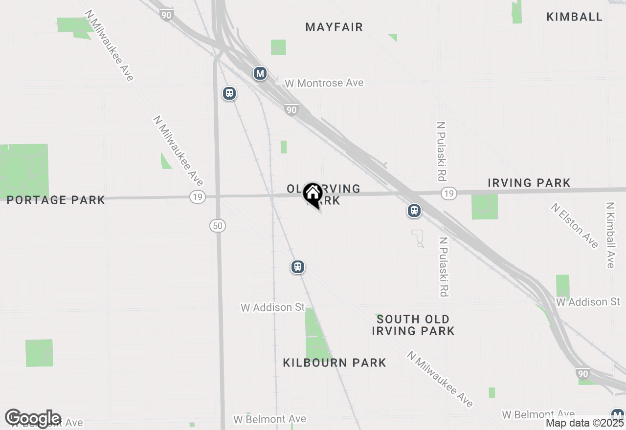 Map of 3915 N Kenneth Avenue, Chicago, IL 60641