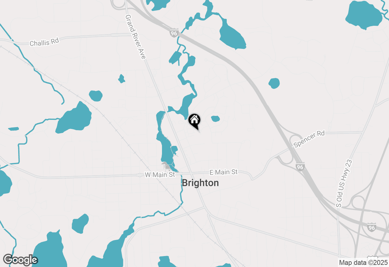 Map of 224 Sean Street, Brighton, MI 48116