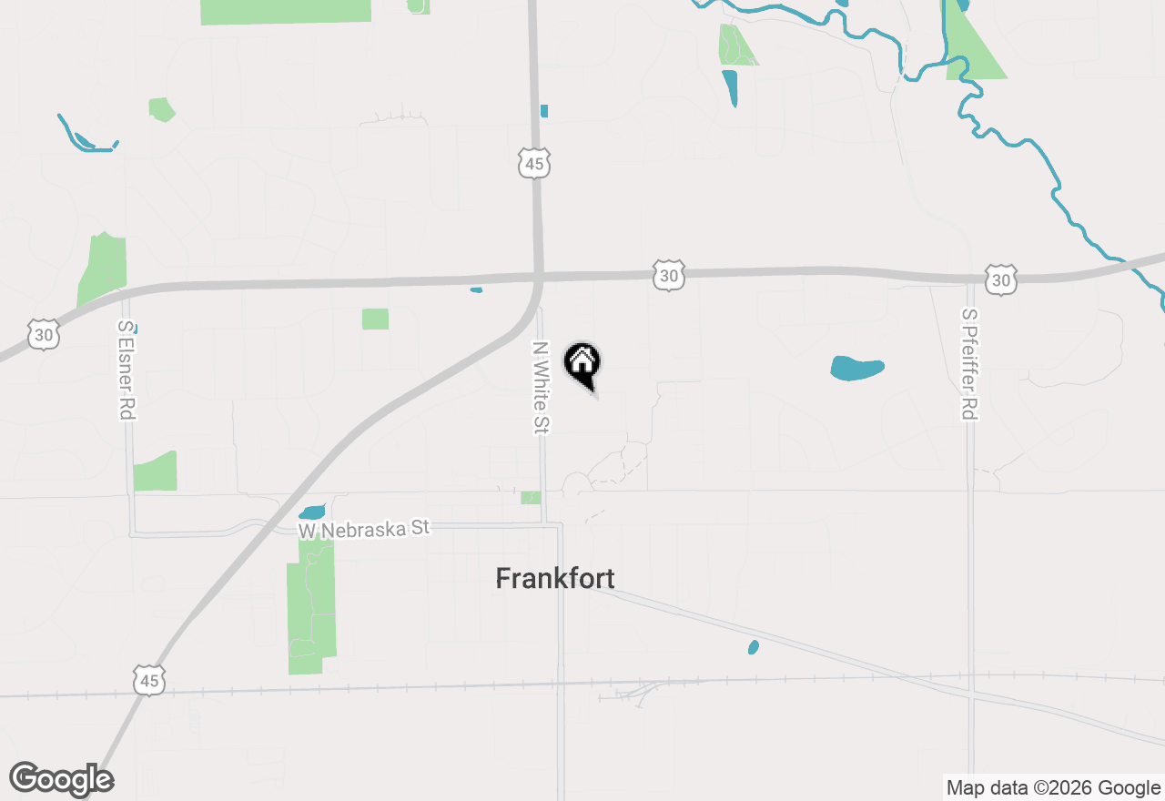 Map of 82 Lawndale Court, Frankfort, IL 60423