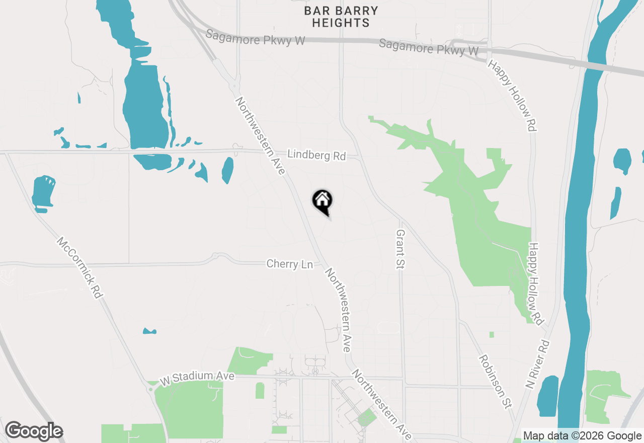 Map of 1575 Marilyn Avenue, West Lafayette, IN 47906