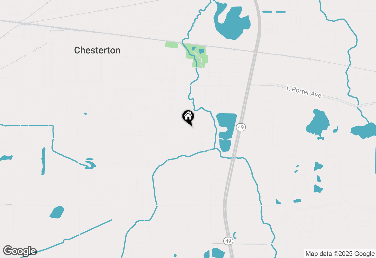 Map of 108 Washington Avenue, Chesterton, IN 46304